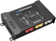 ATEM POWER DC to DC Smart Hub Dual Battery System Plug N Play with Status LED Light, Dual Voltage Meters, Suit for Wet Calcium AGM Gel LiFePO4 Batteries