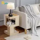 PETEPELA Cat Tree Bed Bedside Tables Tower Condo House Indoor Cat Bed Toys 60cm