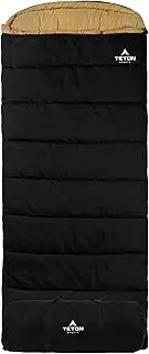 TETON Sports Deer Hunter -35F Sleeping Bag; Sub 0 Degree Sleeping Bag Great for Cold Weather Camping and Hunting