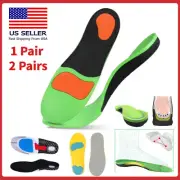 Arch Support Shoe Insoles Inserts Orthotic Flat Feet Foot Pain Plantar Fasciitis