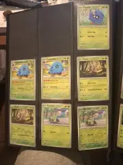 POKÉMON TCG Twilight Masquerade Complete Base Set + Reverse-holos w/ Binder!