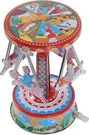 Abaodam Vintage Wind Up Cute Clockwork Decoration Retro Party Plaything Safe Battery Fun for Desktop Ornament for Home Restaurant Decor