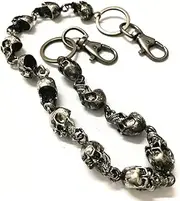 [Boolavard] Men Wallet Chain Punk Heavy Skull Strong Key Jeans Pant Chain