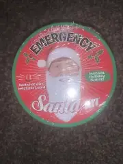 Emergency Santa Kit Inflatable Beard and a Santa Hat in a Tin Can Archie McPhee