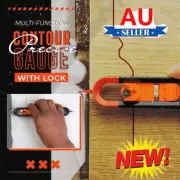 Carpenter Tool Profile Scribing Ruler Contour GauVN with Lock Professional Gauge