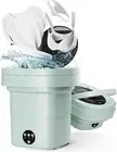 Portable Washing Machine (11L) with 3 Time Modes Mini Washer Deep Cleaning Au...