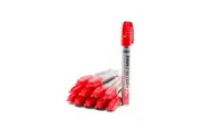 12 x Markal Red PRO LINE Marker Paint Pen - Writes On All Surfaces