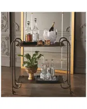 Global Views Blade Bar Cart NoSize NoColor