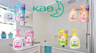 日本【花王 KAO】 弱酸性 新生兒用泡沫系列 沐浴乳補充包480ml