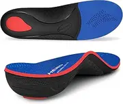 [WALK·HERO COMFORT AND SUPPORT] Walkhero Plantar Fasciitis Work Insoles - Arch Support Inserts with Shock Absorbing and Cushioning, Orthotic Insoles for Flat Feet (Mens 9-9.5 | Womens 11-11.5, Starry Blue)