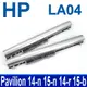 HP LA04 原廠規格 電池15-N 15T-N 14-G 14-R 15-B 15-F 15-P (8.8折)