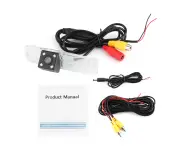 Tracks Car Rear View Backup Camera Ccd Video Monitoring Fit For Hyundai Nf Sonata/Tucson/Accent/Elantra/Santa Fe