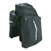 Topeak Trunkbag DXP With Bike Pannier - Black / 22.6L Capacity / Reflective