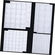 LALAFINA 204 Pack Acrylic Double Sided Tape Adhesive Dots for Crafts Removable No Trace Round Foam Tapes for Posters
