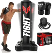 Standing Punching Bag for Adults, Upgrated Base Heavy Bag with Stand Boxing Trai