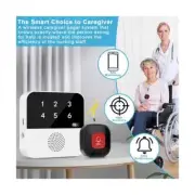 WiFi Smart Life Wireless Caregiver Pager Life Alert System, 4 SOS Call Buttons..