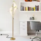 Modern Paper Crane Bird LED Light Bedside Bedroom Reading Floor Light /Desk Lamp
