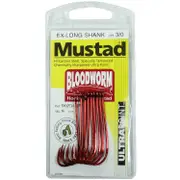 Mustad 90234NPNR Bloodworm Hooks Pack