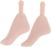 TOYANDONA Enhance Your Doll Collection 1 Pair Realistic Miniature Feet for Dolls 1:6 Scale Plastic Joints for Easy Replacement