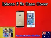 iPhone 5 5S Case Cover Protector Matte Hard Black (D01)