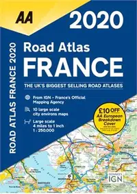 在飛比找三民網路書店優惠-Road Atlas France 2020