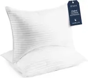 Bed Pillows Standard/Queen Size Set of 2 - Original Down Alternative Pillow for