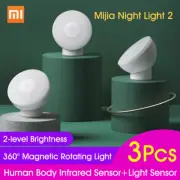 for Xiaomi Mijia Night Light 2 Lamp 360 Rotation Infrared Body Light Sensor
