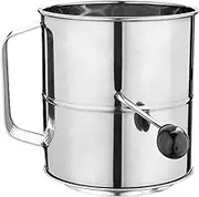 Powdered Sugar Sifter - Stainless Steel Icing Sugar Sifter | Baking Powder Sifter, Stainless Steel Flour Sieve, Hand Cup Sifter for Baking Cakes, Pastries, Pies, Cupcakes and Desserts