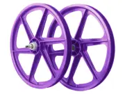 SKYWAY Tuff 6 Spoke S/B Wheel Sets Purple