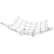 Modern Fruit Bowl Storage Stand Metal Wire Basket Home Table Centerpiece Decor