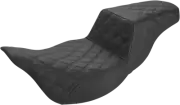 Saddlemen Step Up Motorcycle Seat Black 808-07B-175E