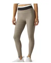 Beyond Yoga Spacedye Horizon Colorblock Midi Leggings Birch Tri Medium NWT* 03