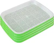 Plant Drip Trays, Reusable Planting Trays, Hydroponic Propagators for Indoor Gardening Catcher Trimming Breeding Flower Grass Watering Rack Home Balcony