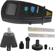 ANKROYU DT6236C Digital Tachometer, ABS 2 in 1 Optoelectronic Non s RPM Tach, RPM Tach Digital Photo Tachometer for Motor Wheel Automobile Manufacturing