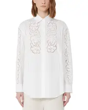 Weekend Max Mara Emi Broderie Anglaise Detail Shirt