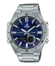 Casio Edifice Analog Digital Blue Dial Watch ERA110D-2A