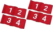 BESPORTBLE 2sets Golfing Flags Practical Course Supplies for Golfing Court and Practice Sessions 4pcs*2