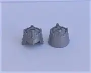 Playmobil Knights 2 x Silver Crown Helmets Knights/Dwarf Mint condition
