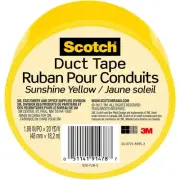 Scotch Duct Tape 1.88" x 20 yds. Yellow (920-BLK-C) 949971