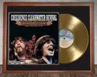 Cuadro C. Clearwater Revival Chronicle Lp Y Disco De Oro (replic without glass)