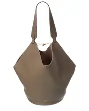 KHAITE Lotus Small Leather Tote