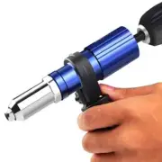 Electric Rivet Gun 2.4mm-4.8mmrivet Nut Gun Drill Adapter Cordless Riveting Tool