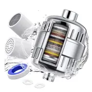 Kleva® PureFlow Shower Filter - Remove harmful chemicals and improve y