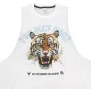 Under Armour Project Rock Champion 1378908-100 White Tiger Men’s Size Large
