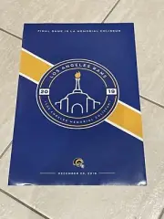 LA RAMS 2019 Final Game at the Coliseum Commemorative Poster *Price Reduction*