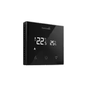 Thermogroup Thermotouch 9.2mG Black Glass Manual Thermostat 16A Max Load 5216