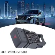 Convenient Light Switch Button for Nissan Patrol Black and Silver Color