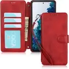 Case for Samsung Galaxy S20 FE 6.5'' PU Leather Wallet Case-Wine Red