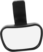 Toddmomy Car Backseat Mirror Clip Rear View Mirror for Enhanced Visibility Adjustable Viewing Angle Compatible with Various Car Models Effortless Installation for Parents and Safe Driving