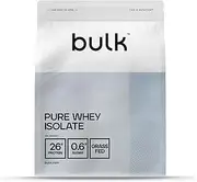 BULK POWDERS Pure Whey Protein Isolate 90, Protein Powder Shake, Unflavoured, 2.5 kg